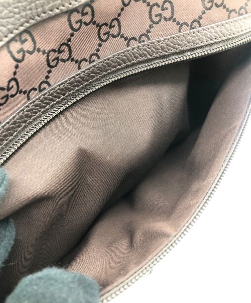 GUCCI（グッチ）GUCCI (グッチ) GGキャンバス　トートバッグ ブラウンの古着・服飾アイテム
