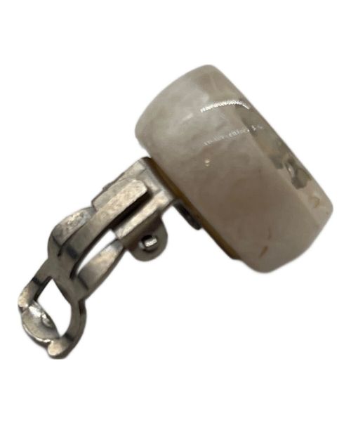 CHANEL（シャネル）CHANEL (シャネル) ココマークホログラムイヤリング ホワイトの古着・服飾アイテム