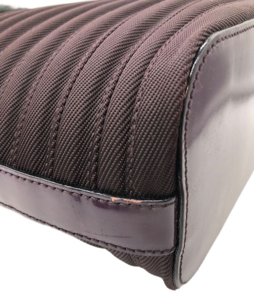 GUCCI（グッチ）GUCCI (グッチ) バンブー　トートバッグ パープルの古着・服飾アイテム