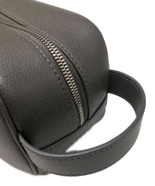 EMPORIO ARMANI（エンポリオ アルマーニ）EMPORIO ARMANI (エンポリオアルマーニ) セカンドバッグ グレーの古着・服飾アイテム