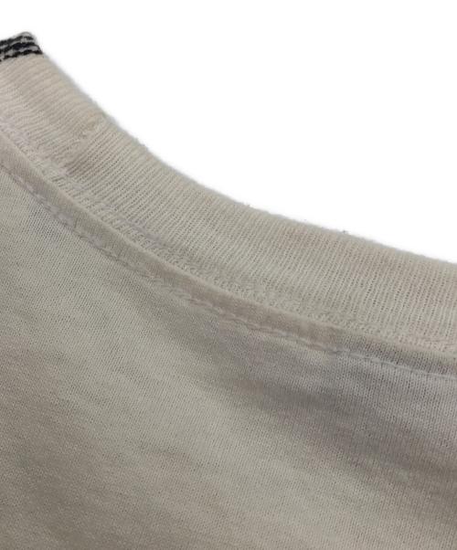 stussy（ステューシー）stussy (ステューシー) GANGSTARR　半袖カットソー ブラック×ホワイト サイズ:SIZE Mの古着・服飾アイテム