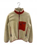 Patagoniaパタゴニア）の古着「クラシックレトロXジャケット」｜ベージュ×レッド