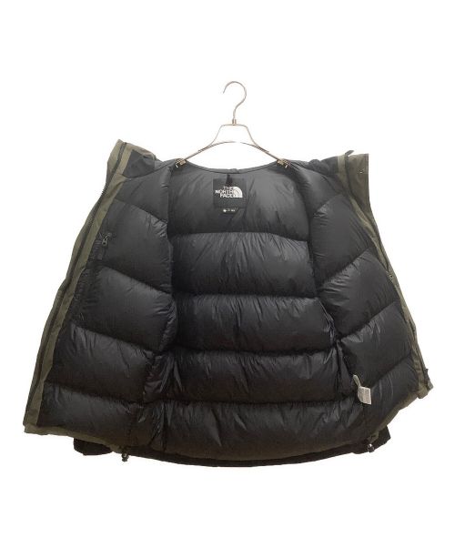 THE NORTH FACE（ザ ノース フェイス）THE NORTH FACE (ザ ノース フェイス) Mountain Down Jacket オリーブ×ブラック サイズ:SIZE Lの古着・服飾アイテム