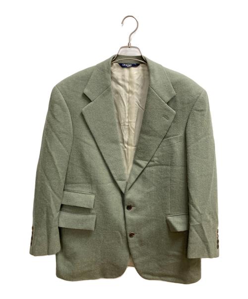 POLO（ポロ・ラルフローレン）POLO (ポロ・ラルフローレン) ウールテーラードジャケット グリーン サイズ:SIZE 不明の古着・服飾アイテム