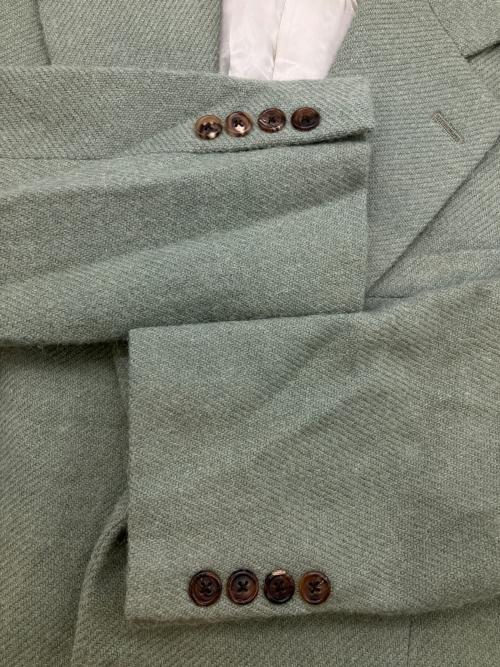 POLO（ポロ・ラルフローレン）POLO (ポロ・ラルフローレン) ウールテーラードジャケット グリーン サイズ:SIZE 不明の古着・服飾アイテム