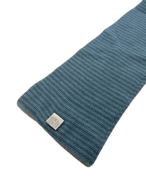HERMES（エルメス）HERMES (エルメス) マフラー ブルーの古着・服飾アイテム