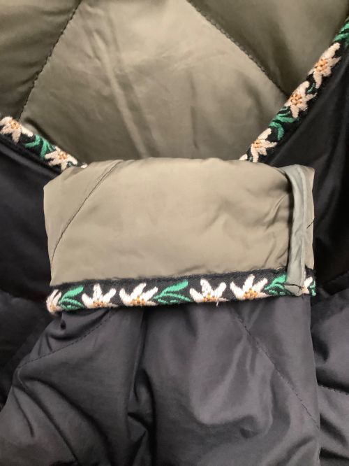 Rocky Mountain FeatherBed（ロッキーマウンテンフェザーベッド）Rocky Mountain FeatherBed (ロッキーマウンテンフェザーベッド) fennica (フェニカ) 6Month チロリアン ダウンジャケット ブラック サイズ:SIZE 36の古着・服飾アイテム