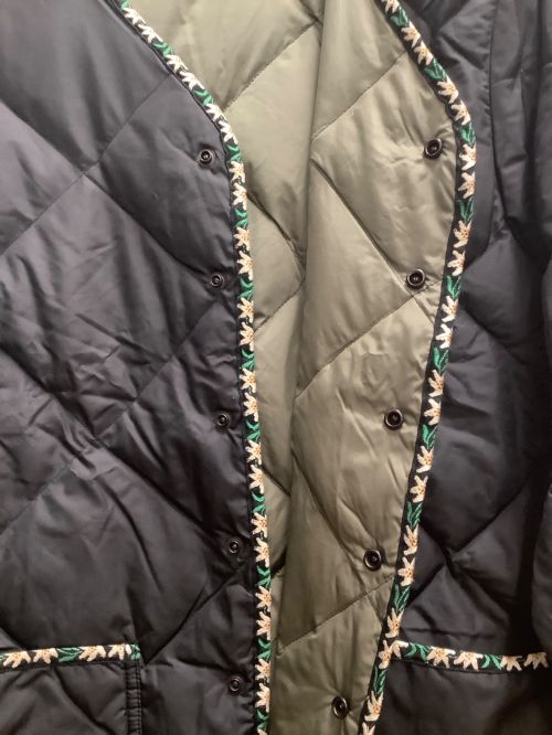 Rocky Mountain FeatherBed（ロッキーマウンテンフェザーベッド）Rocky Mountain FeatherBed (ロッキーマウンテンフェザーベッド) fennica (フェニカ) 6Month チロリアン ダウンジャケット ブラック サイズ:SIZE 36の古着・服飾アイテム