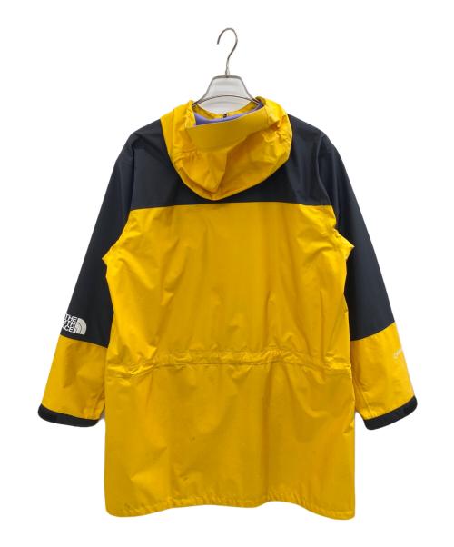 THE NORTH FACE（ザ ノース フェイス）THE NORTH FACE (ザ ノース フェイス) マウンテンレインテックスコート イエロー×ブラック サイズ:Lの古着・服飾アイテム