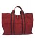 HERMES (エルメス) エールラインMM レッド：12000円