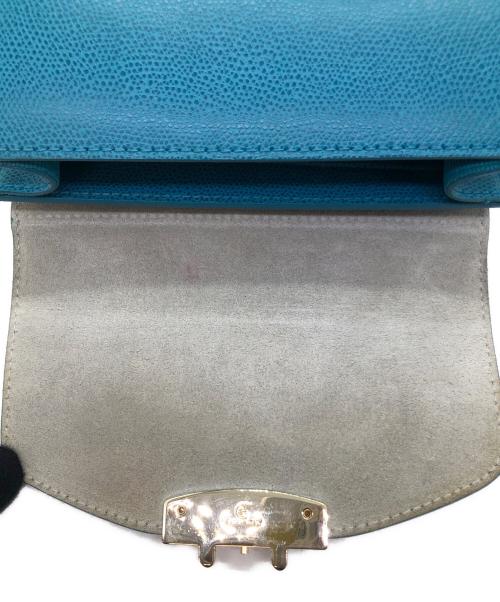 FURLA（フルラ）FURLA (フルラ) チェーンショルダーバッグ ブルーの古着・服飾アイテム