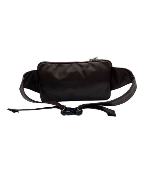 PORTER（ポーター）PORTER (ポーター) フリースタイルボディバッグ ダークブラウンの古着・服飾アイテム