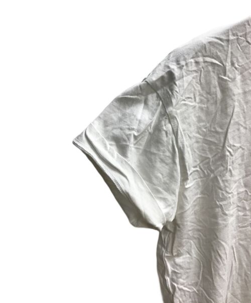 ami（アミ）ami (アミ) ロゴTシャツ ホワイト サイズ:Sの古着・服飾アイテム