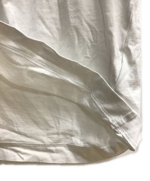 ami（アミ）ami (アミ) ロゴTシャツ ホワイト サイズ:Sの古着・服飾アイテム