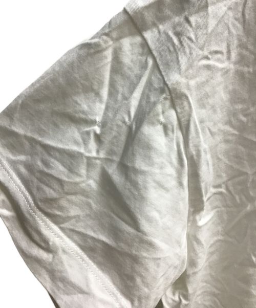 ami（アミ）ami (アミ) ロゴTシャツ ホワイト サイズ:Sの古着・服飾アイテム