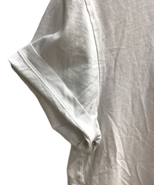 ami（アミ）ami (アミ) ロゴTシャツ ホワイト サイズ:SIZE Sの古着・服飾アイテム