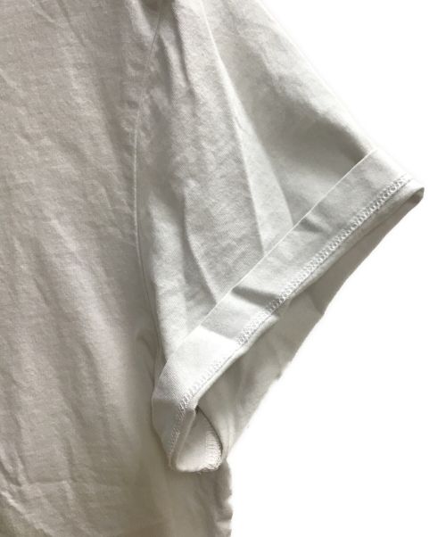 ami（アミ）ami (アミ) ロゴTシャツ ホワイト サイズ:SIZE Sの古着・服飾アイテム