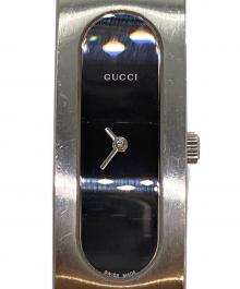 GUCCI（グッチ）の古着「バングルウォッチ」｜ブラック