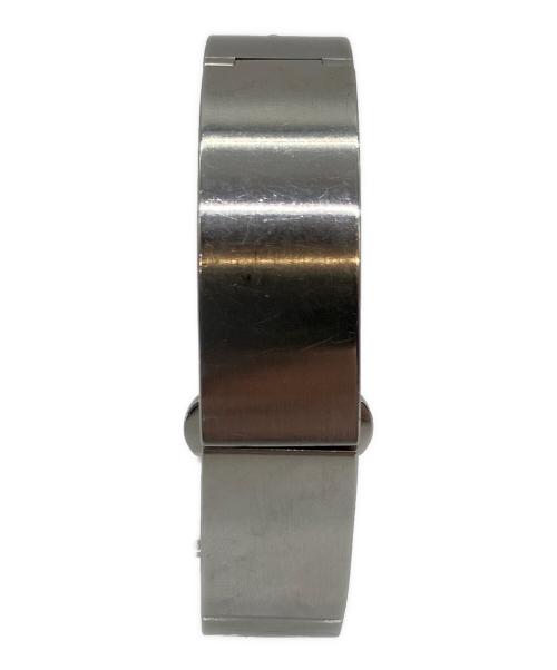 GUCCI（グッチ）GUCCI (グッチ) バングルウォッチ ブラックの古着・服飾アイテム