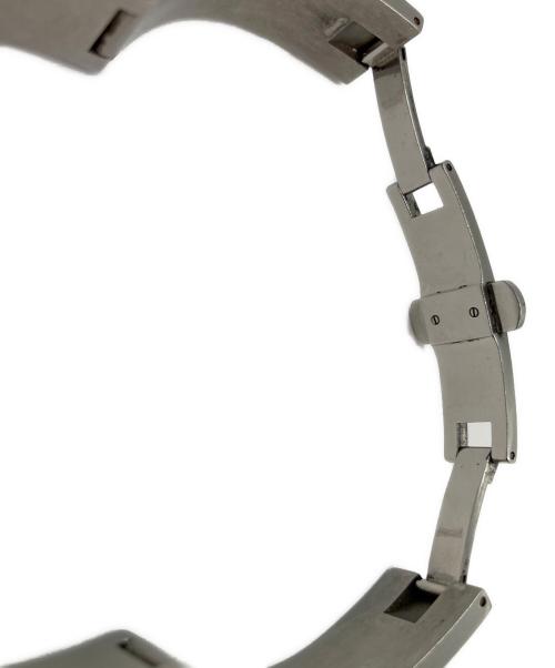 GUCCI（グッチ）GUCCI (グッチ) バングルウォッチ ブラックの古着・服飾アイテム