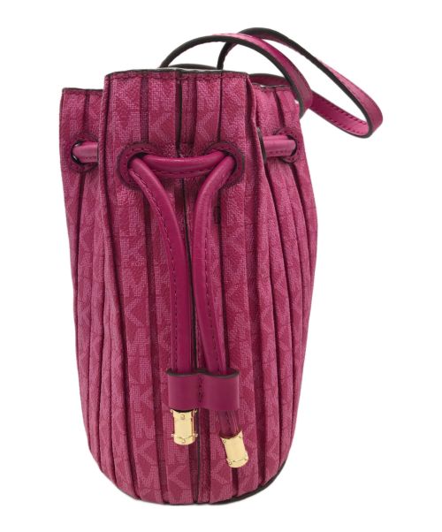 MICHAEL KORS（マイケル・コース）MICHAEL KORS (マイケルコース) 2WAYバッグ ショッキングピンクの古着・服飾アイテム