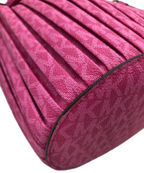 MICHAEL KORS（マイケル・コース）MICHAEL KORS (マイケルコース) 2WAYバッグ ショッキングピンクの古着・服飾アイテム