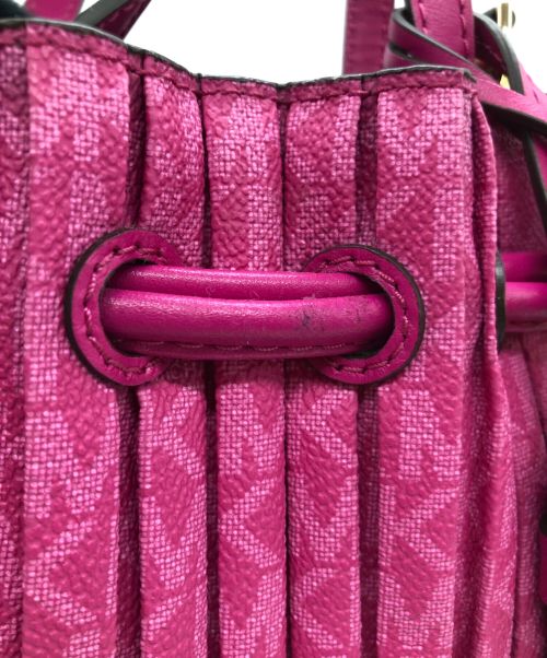 MICHAEL KORS（マイケル・コース）MICHAEL KORS (マイケルコース) 2WAYバッグ ショッキングピンクの古着・服飾アイテム