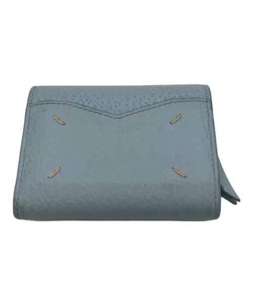Maison Margiela（メゾンマルジェラ）Maison Margiela (メゾンマルジェラ) ENVELOPE WALLET スカイブルーの古着・服飾アイテム