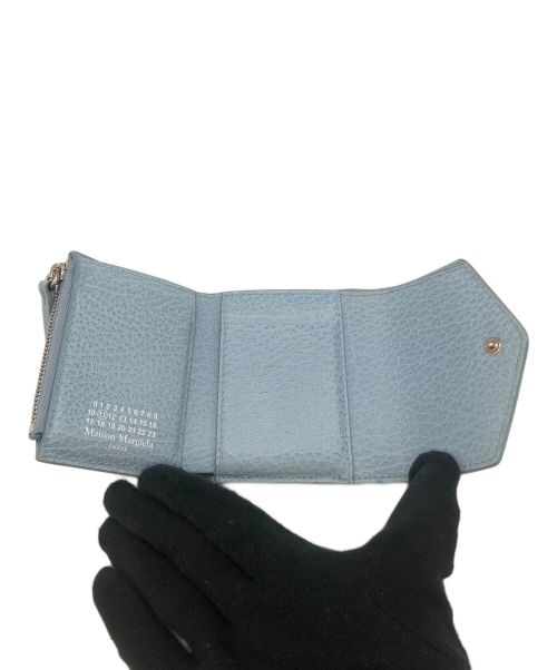 Maison Margiela（メゾンマルジェラ）Maison Margiela (メゾンマルジェラ) ENVELOPE WALLET スカイブルーの古着・服飾アイテム