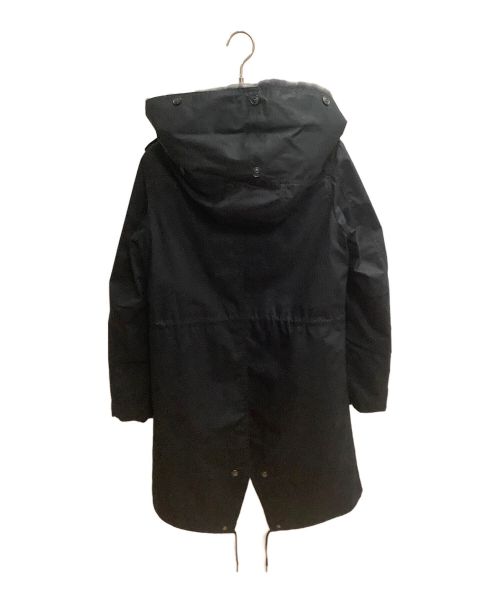 WOOLRICH（ウールリッチ）WOOLRICH (ウールリッチ) ラビットファーライナー付きモッズコート ネイビー サイズ:SIZE XSの古着・服飾アイテム