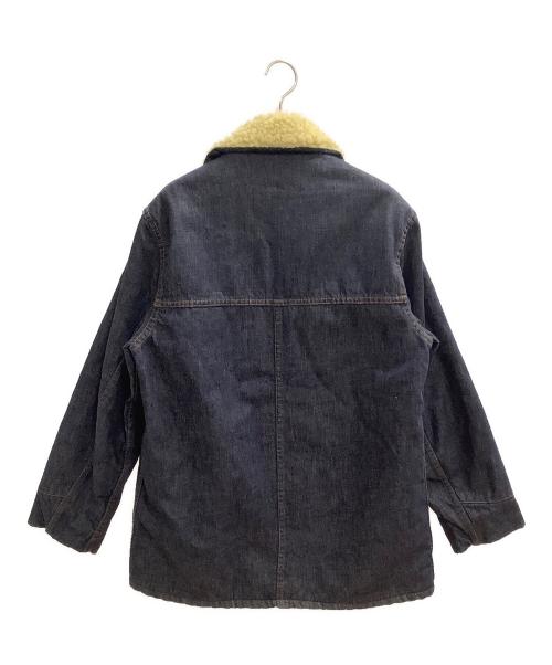 Sears（シアーズ）Sears (シアーズ) ボアランチコート インディゴ×イエロー サイズ:38-Rの古着・服飾アイテム