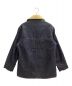 Sears (シアーズ) ボアランチコート インディゴ×イエロー サイズ:38-R：2500円