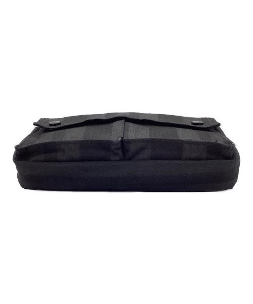 PORTER（ポーター）PORTER (ポーター) WAIST BAG ブラック×グレーの古着・服飾アイテム