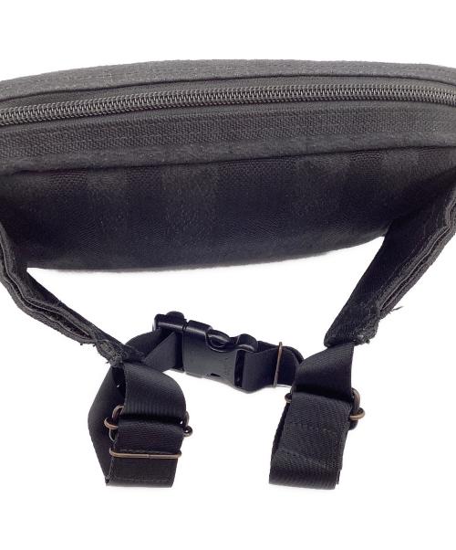 PORTER（ポーター）PORTER (ポーター) WAIST BAG ブラック×グレーの古着・服飾アイテム