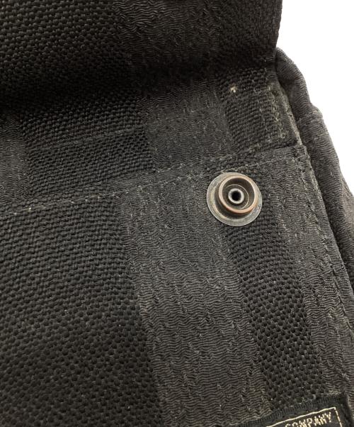 PORTER（ポーター）PORTER (ポーター) WAIST BAG ブラック×グレーの古着・服飾アイテム
