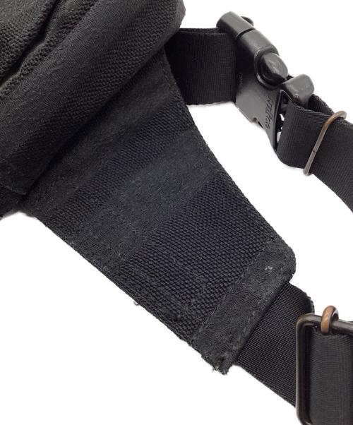 PORTER（ポーター）PORTER (ポーター) WAIST BAG ブラック×グレーの古着・服飾アイテム