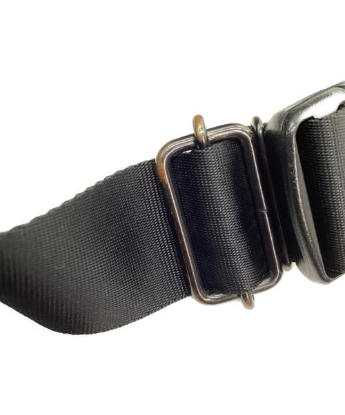 PORTER（ポーター）PORTER (ポーター) WAIST BAG ブラック×グレーの古着・服飾アイテム