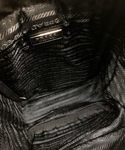 PRADA（プラダ）PRADA (プラダ) ミニバックパック ネイビーの古着・服飾アイテム