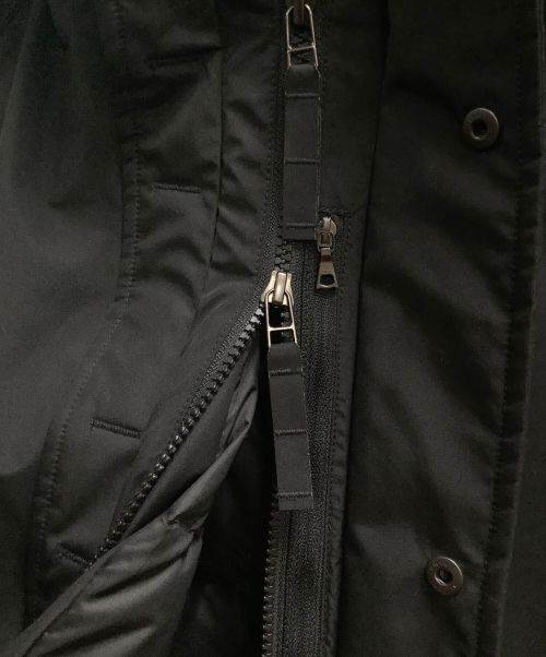 nanamica（ナナミカ）nanamica (ナナミカ) GORE-TEX Down Coat ブラック サイズ:SIZE Sの古着・服飾アイテム