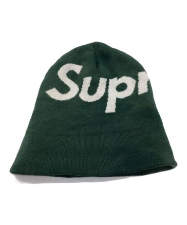 中古・古着通販】Supreme (シュプリーム) Big Logo Beanie グリーン