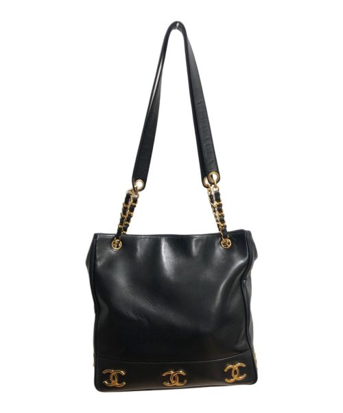 CHANEL（シャネル）CHANEL (シャネル) トートバッグ ブラックの古着・服飾アイテム