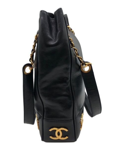 CHANEL（シャネル）CHANEL (シャネル) トートバッグ ブラックの古着・服飾アイテム