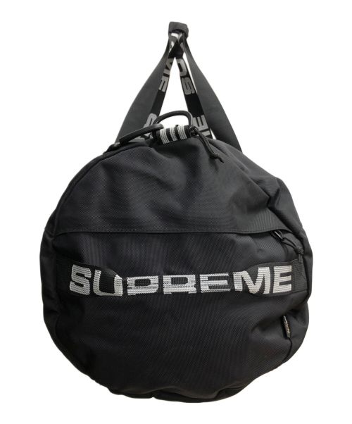 SUPREME（シュプリーム）Supreme (シュプリーム) Duffle Bag ブラック×ホワイトの古着・服飾アイテム
