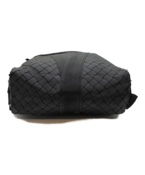 BOTTEGA VENETA（ボッテガベネタ）BOTTEGA VENETA (ボッテガベネタ) ニューラバーイントレッチオ　バックパック ブラックの古着・服飾アイテム