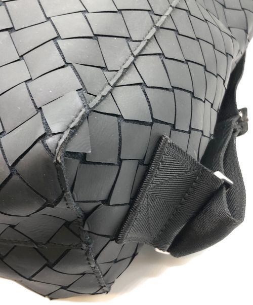 BOTTEGA VENETA（ボッテガベネタ）BOTTEGA VENETA (ボッテガベネタ) ニューラバーイントレッチオ　バックパック ブラックの古着・服飾アイテム