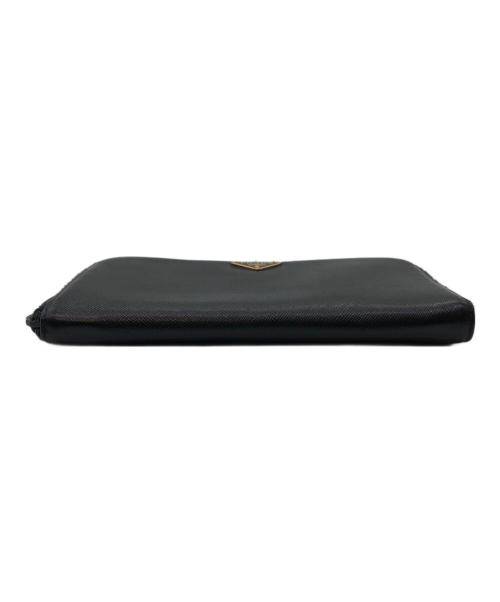 PRADA（プラダ）PRADA (プラダ) 長財布 ブラックの古着・服飾アイテム