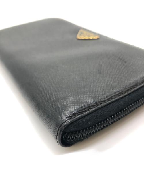 PRADA（プラダ）PRADA (プラダ) 長財布 ブラックの古着・服飾アイテム