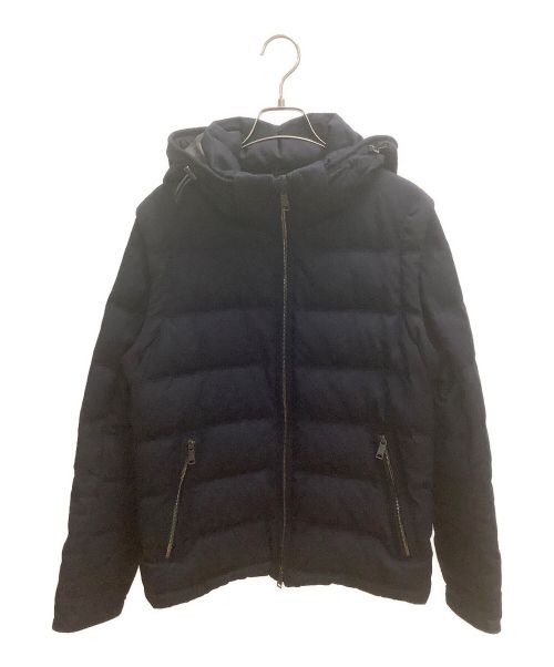 BLACK LABEL CRESTBRIDGE（ブラックレーベル クレストブリッジ）BLACK LABEL CRESTBRIDGE (ブラックレーベル クレストブリッジ) ダウンジャケット ネイビー サイズ:SIZE Lの古着・服飾アイテム
