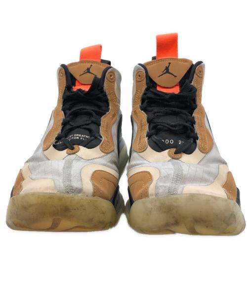 NIKE（ナイキ）NIKE (ナイキ) JORDAN Aerospace 720（ジョーダン エアロスペース 720） グレー×ブラウン サイズ:SIZE 27.5cmの古着・服飾アイテム