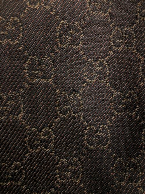 GUCCI（グッチ）GUCCI (グッチ) GGキャンバス　トートバッグ ブラウンの古着・服飾アイテム